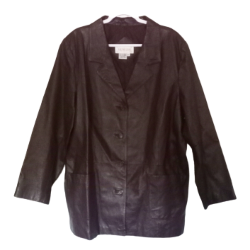 Venezia Fully Lined Leather Jacket - image 1